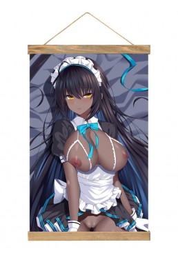 Personalised Wall Scroll Hanger Blue Archive Karin 40x60cm(23.6x15.7in)