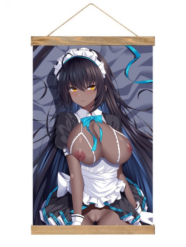 Personalised Wall Scroll Hanger Blue Archive Karin 40x60cm(23.6x15.7in)