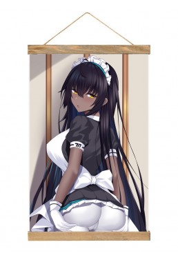 Limited Edition Wall Scroll Hanger Blue Archive Karin 40x60cm(23.6x15.7in)