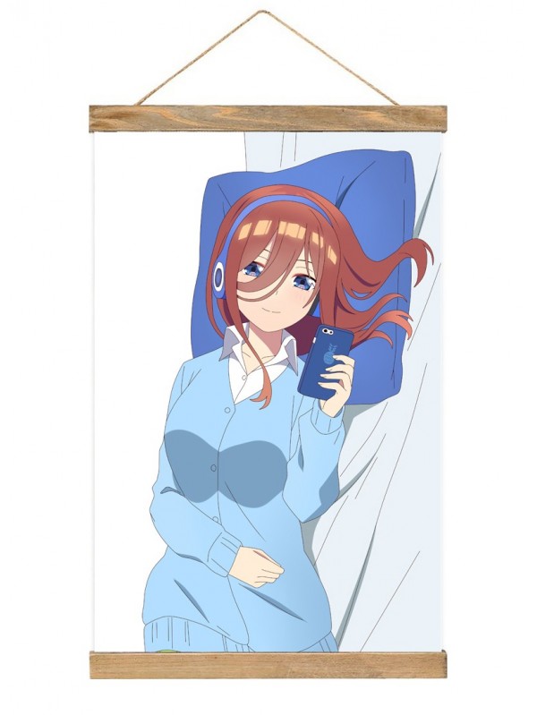 Durable Wall Scroll Decor Anime The Quintessential Quintuplets Nino Nakano 40x60cm(23.6x15.7in)