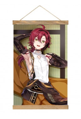 Clearance Wall Scroll Hanger Genshin Impact Shikanoin Heizou 40x60cm(23.6x15.7in)
