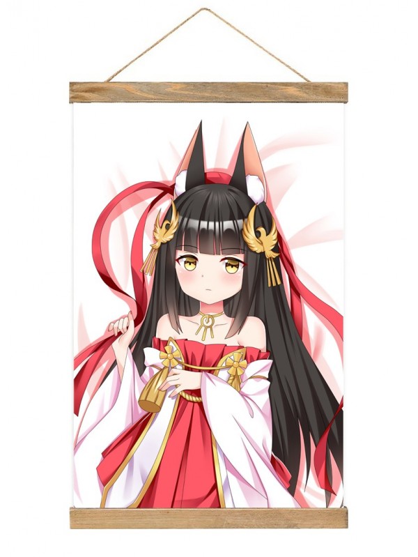 High Quality Anime Wall Scroll Poster Azur Lane Nagato 40x60cm(23.6x15.7in)