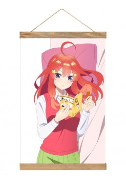 Sexy Japanese Wall Scroll Hangers The Quintessential Quintuplets Nakano Itsuki 40x60cm(23.6x15.7in)