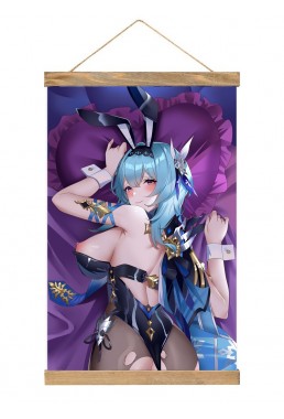 Cheap Wall Scroll Hanger Rod Genshin Impact Eula 40x60cm(23.6x15.7in)
