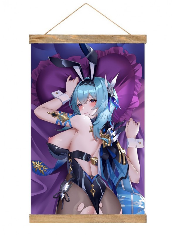 Cheap Wall Scroll Hanger Rod Genshin Impact Eula 40x60cm(23.6x15.7in)