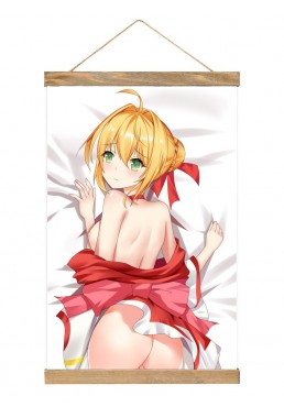 2023 Wall Scroll Hanger Fate Grand Order Saber Nero 40x60cm(23.6x15.7in)