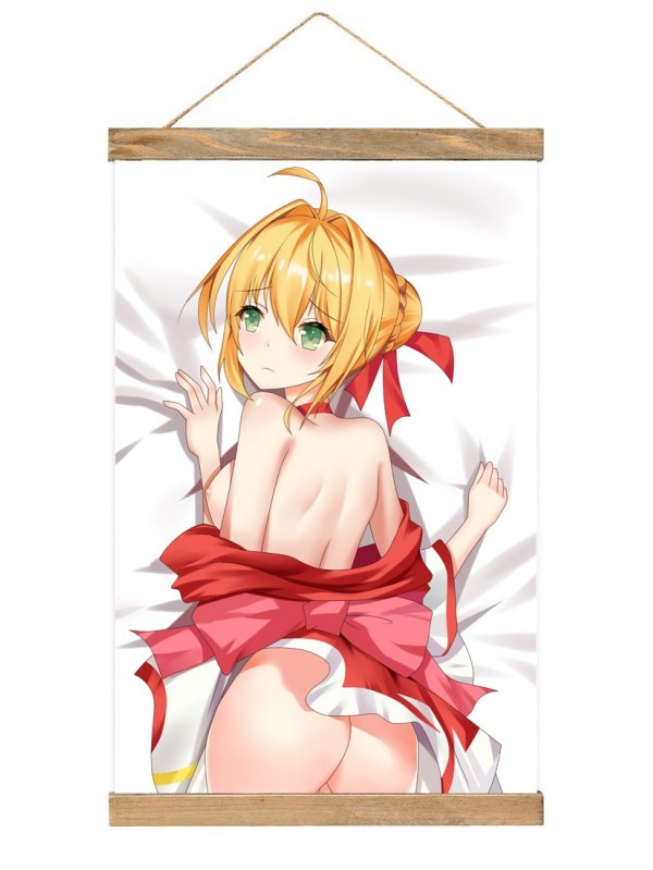 2023 Wall Scroll Hanger Fate Grand Order Saber Nero 40x60cm(23.6x15.7in)