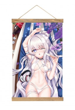 Wholesale Wall Scroll Decor Anime Azur Lane Mnf Le Malin 40x60cm(23.6x15.7in)