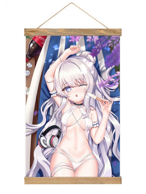 Wholesale Wall Scroll Decor Anime Azur Lane Mnf Le Malin 40x60cm(23.6x15.7in)