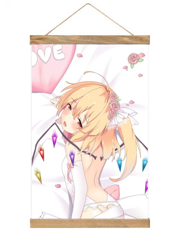 Fashion Wall Scroll Hooks Touhou Project Flandre Scarlet 40x60cm(23.6x15.7in)