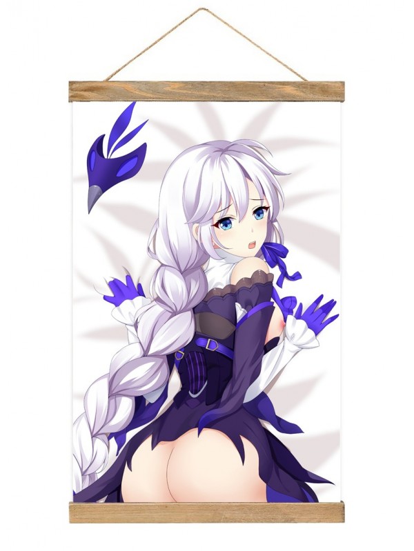 Personalised Wall Scroll Hanger Honkai Impact 3rd Kiana Kaslana 40x60cm(23.6x15.7in)