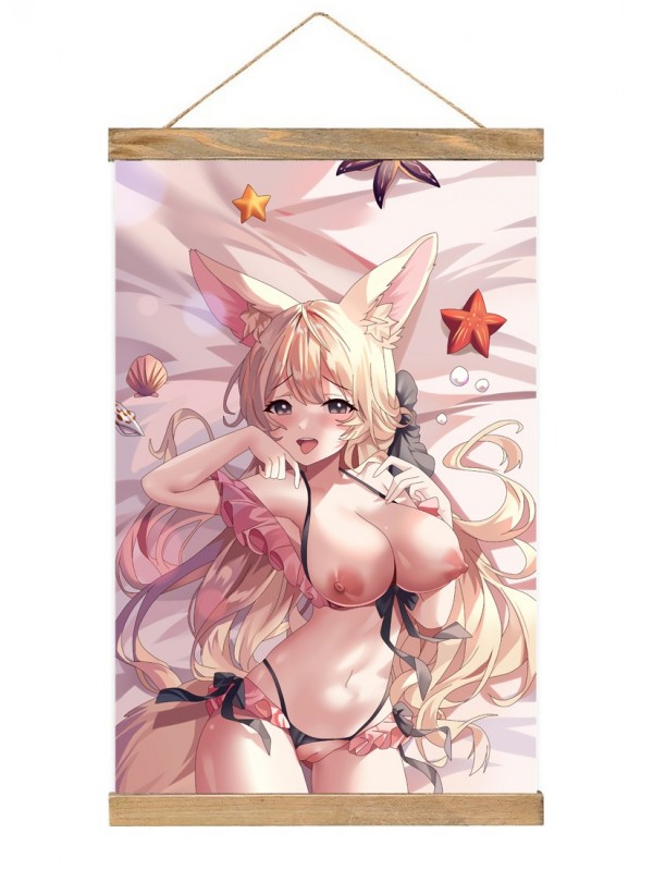 Limited Edition Wall Scroll Hanger Rod Virtual Youtuber 40x60cm(23.6x15.7in)