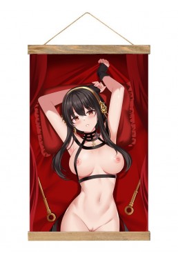 Personalised Wall Scroll Poster Spy X Family Thorn Princess Yor Forger 40x60cm(23.6x15.7in)