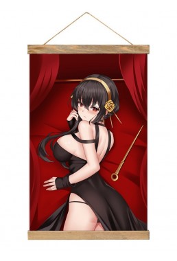 Limited Edition Wall Scroll Poster Anime Spy X Family Thorn Princess Yor Forger 40x60cm(23.6x15.7in)