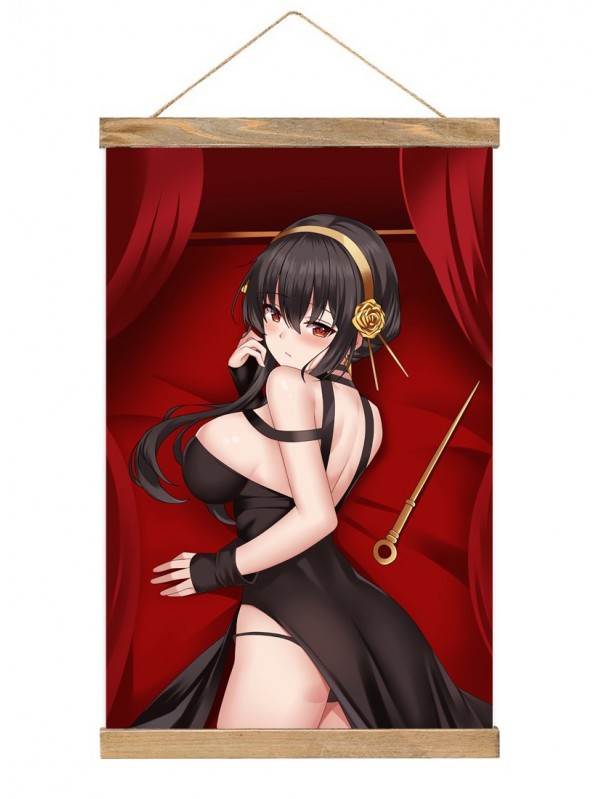 Limited Edition Wall Scroll Poster Anime Spy X Family Thorn Princess Yor Forger 40x60cm(23.6x15.7in)