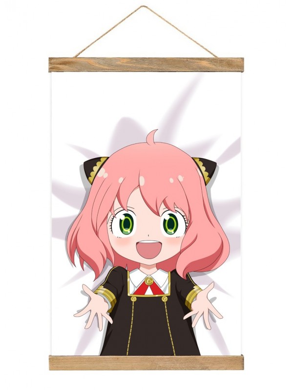 Premium Wall Scroll Hooks Spy X Family Anya Forger 40x60cm(23.6x15.7in)