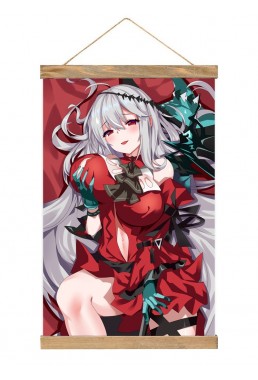 Soft Anime Wall Scroll Sexy Arknights Skadi The Corrupting Heart 40x60cm(23.6x15.7in)