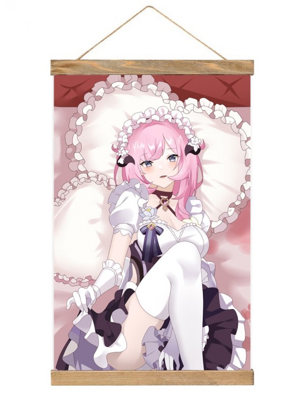 Feature Wall Scroll Poster Honkai Impact 3rd Elysia 40x60cm(23.6x15.7in)