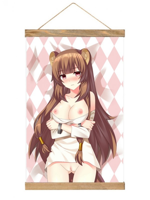 High Quality Wall Scroll Poster The Rising Of The Shield Hero Raphtalia 40x60cm(23.6x15.7in)