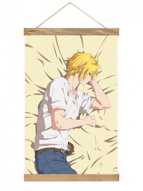 Sexy Wall Scroll Hanging Decor Banana Fish Ash Lynx 40x60cm(23.6x15.7in)