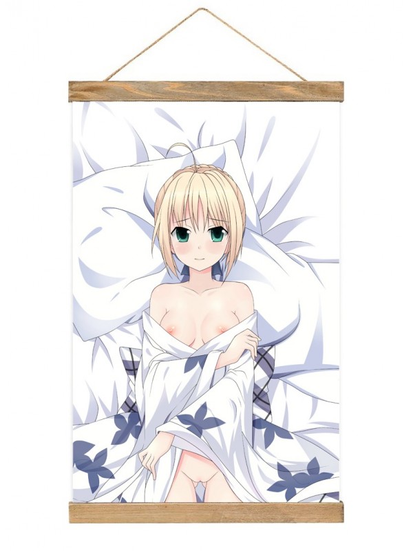 Cheap Japanese Wall Scroll Fatestay Night Saber Altria Pendragon 40x60cm(23.6x15.7in)