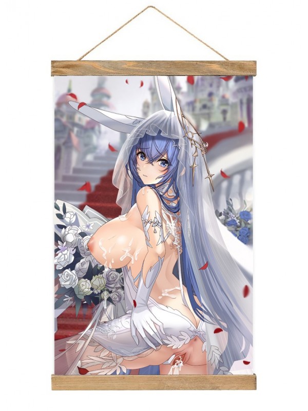 Fashion Wall Scroll Poster Anime Azur Lane Uss 40x60cm(23.6x15.7in)