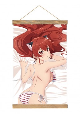 Welcome Wall Scroll Poster Anime Mushoku Tensei Jobless Reincarnation Erisu 40x60cm(23.6x15.7in)