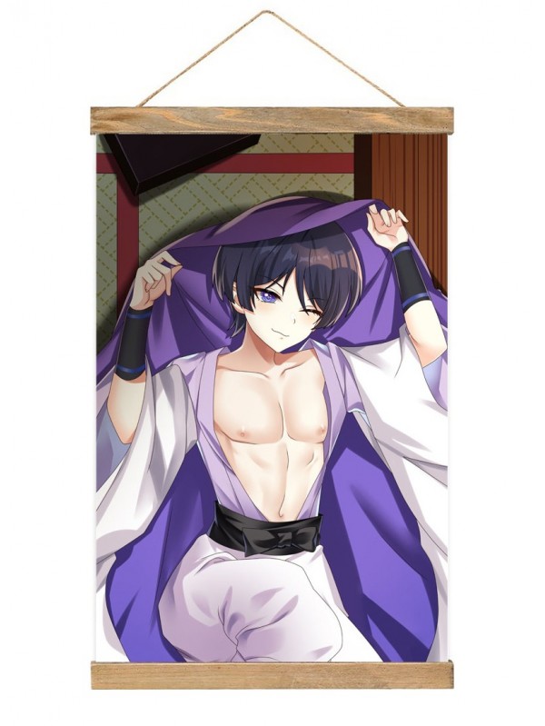 Custom Japanese Wall Scroll Art Genshin Impact Scaramouche 40x60cm(23.6x15.7in)