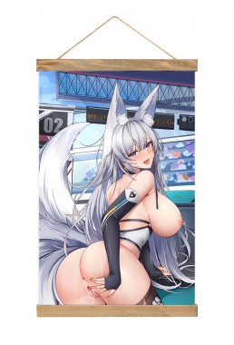 Welcome Wall Scroll Hanging Azur Lane Ijn Shinano 40x60cm(23.6x15.7in)