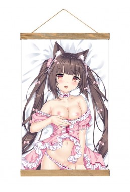 Unique Wall Scroll Hanger Nekopara Chocola 40x60cm(23.6x15.7in)