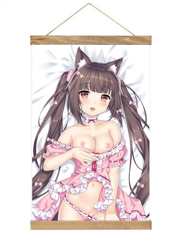 Unique Wall Scroll Hanger Nekopara Chocola 40x60cm(23.6x15.7in)