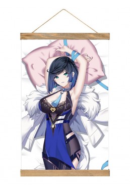 Limited Edition Wall Scroll Decor Genshin Impact Yelan 40x60cm(23.6x15.7in)