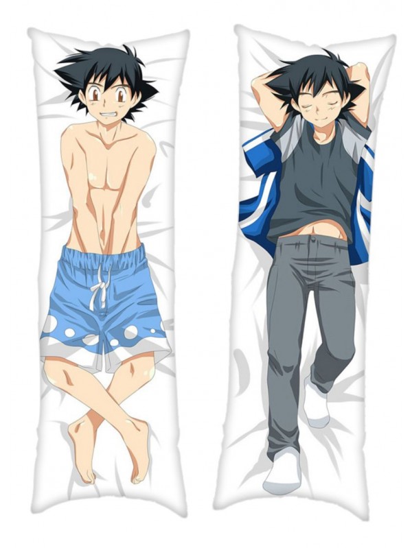 Ash Ketchum - Pokemon Male Anime Dakimakura Japanese Hug Body PillowCases