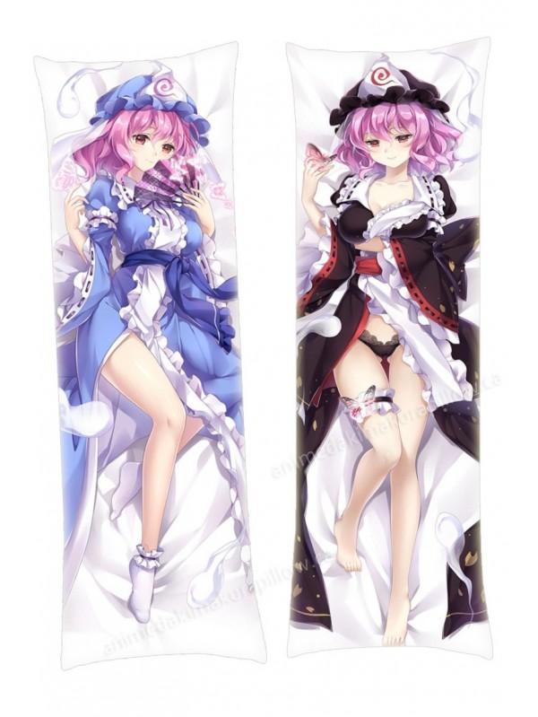 Yuyuko Saigyouji Touhou Project Anime Dakimakura Japanese Hugging Body Pillow Cover