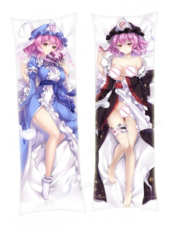 Yuyuko Saigyouji Touhou Project Anime Dakimakura Japanese Hugging Body Pillow Cover
