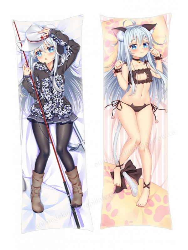 Hibiki Kantai Collection Anime Dakimakura Japanese Hugging Body Pillow Cover