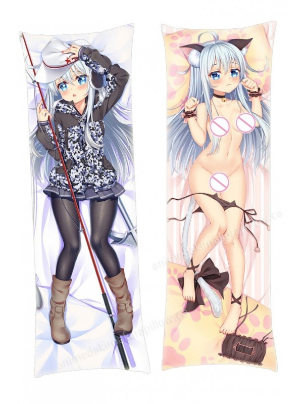 Hibiki Kantai Collection Anime Dakimakura Japanese Hugging Body Pillow Cover
