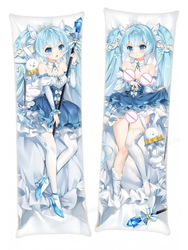 Snow Miku Japanese character body dakimakura pillow cover