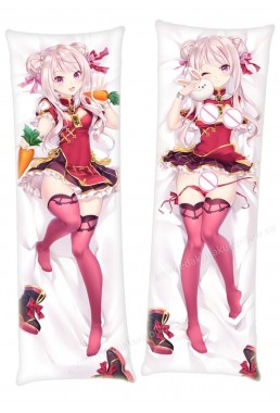 Virtual YouTuber TanakaHime Japanese character body dakimakura pillow cover