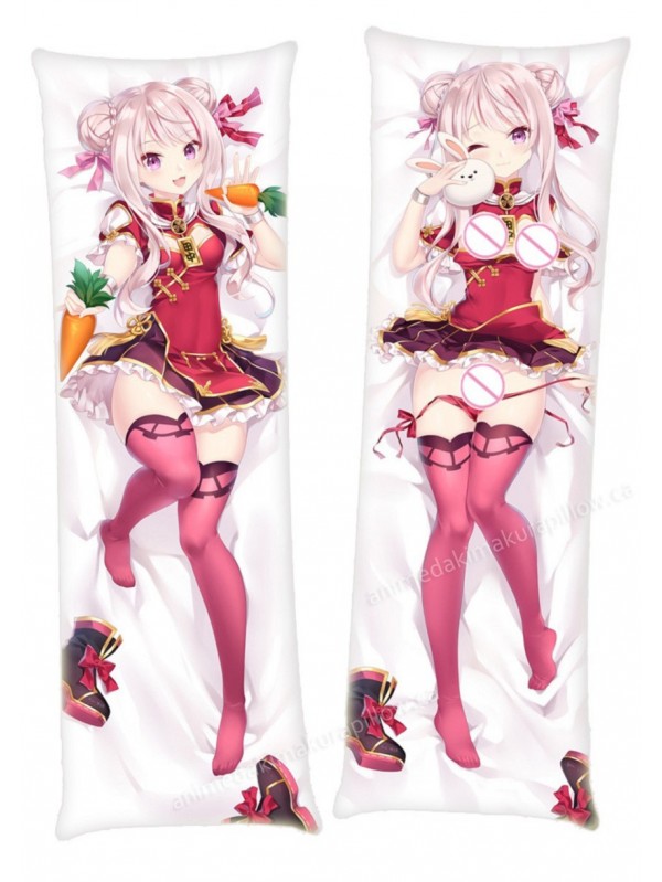 Virtual YouTuber TanakaHime Japanese character body dakimakura pillow cover