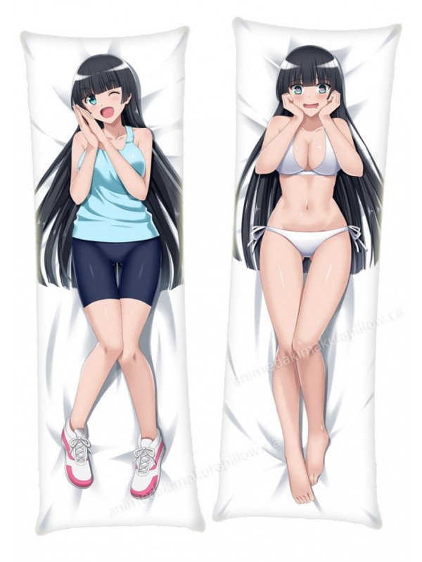 How Heavy Are the Dumbbells You Lift Souryuuin Akemi Japanese character body dakimakura pillow cover