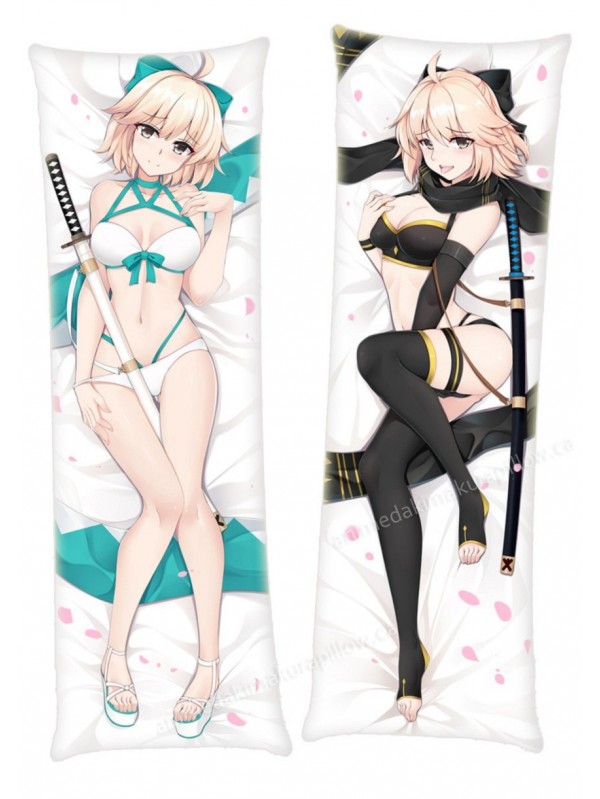 SWIMSUIT OKITA SOJI FATE GRAND ORDERJapanese character body dakimakura pillow cover