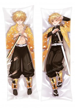 Kimetsu no Yaiba Agatsuma Zenitsu Hugging body anime cuddle pillow covers