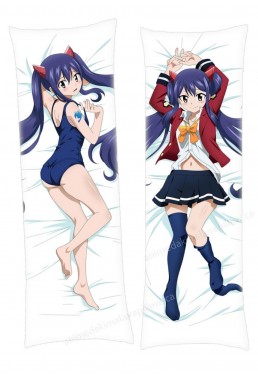 Fairy Tail Wendy Marvell Hugging body anime cuddle pillow covers