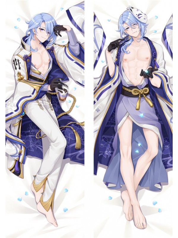 Genshin Impact Kamisato Ayato Anime Dakimakura japanese pillowcase