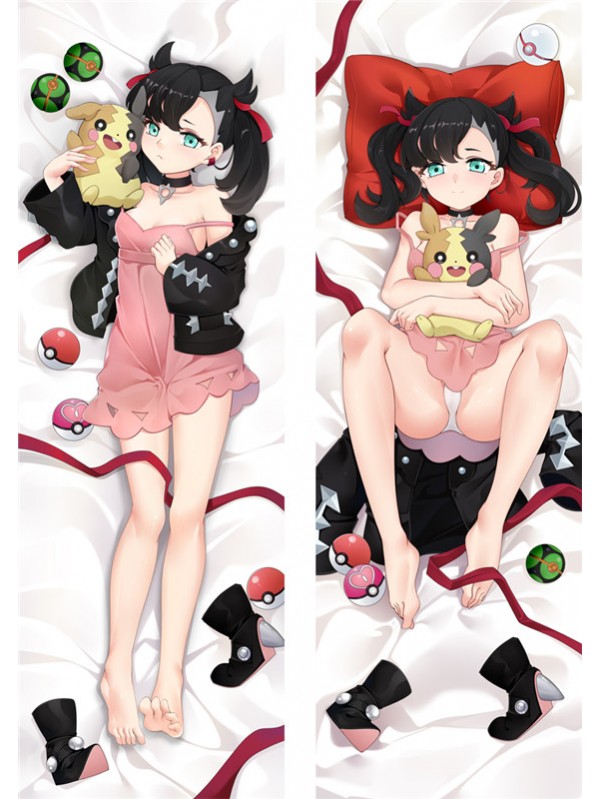 Pokemon Sword and Shield Marnie Anime Dakimakura japanese pillowcase