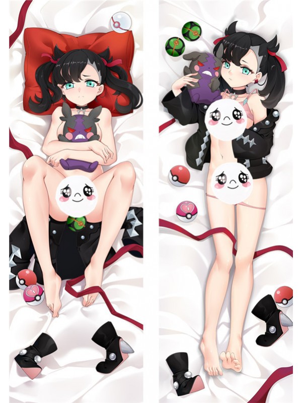 Pokemon Sword and Shield Marnie Anime Dakimakura japanese pillowcase