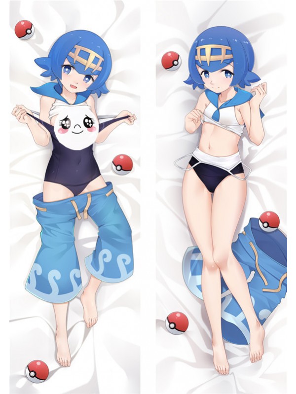 Pokemon Sword and Shield Lana Anime Dakimakura japanese pillowcase