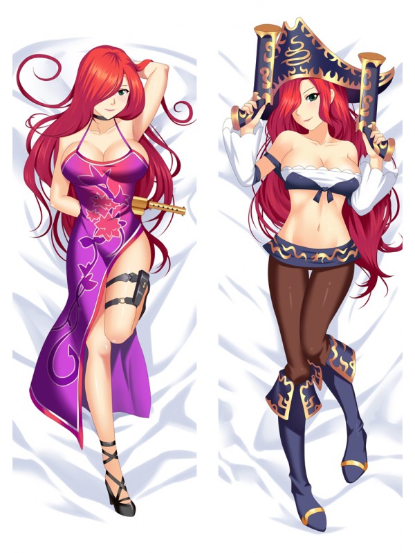 League Of Legends Miss Fortune Anime Dakimakura Japanese Hugging Body Pillow Cover
