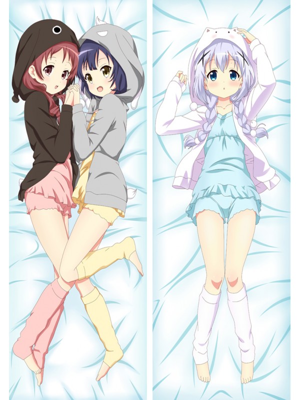 Is the Order a Rabbit Anime Dakimakura Japanese Hugging Body Pillow Cover